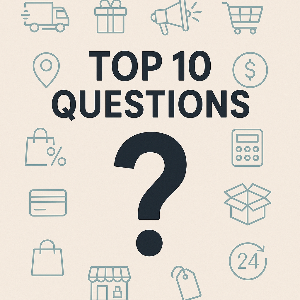 Top 10 Questions you might have when Starting Shopify
