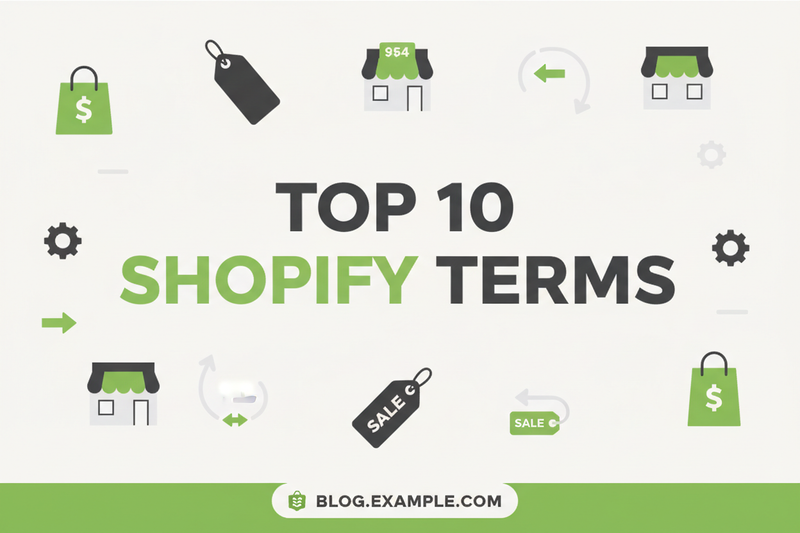 10 Shopify Terms Every Store Owner Should Actually Understand
